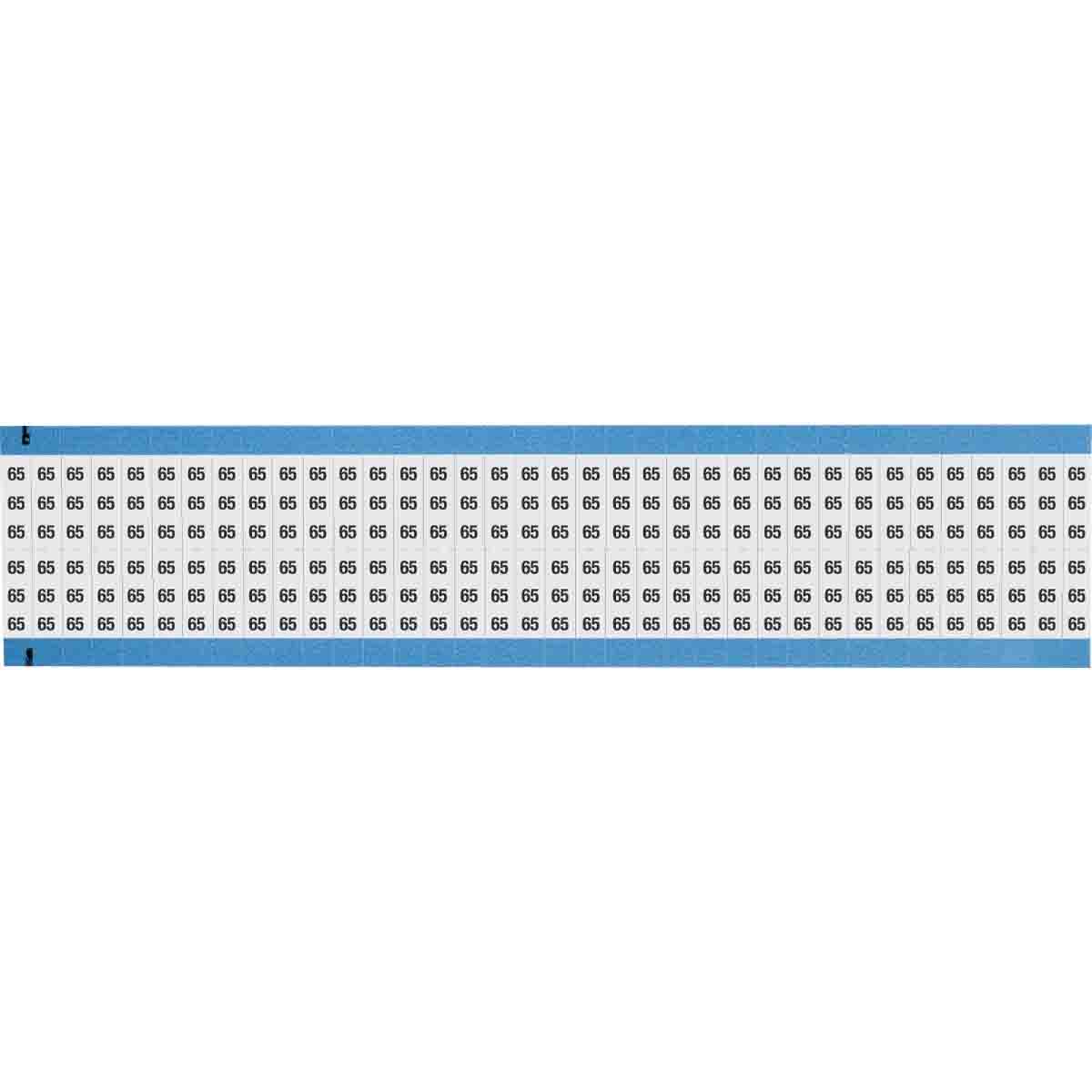 WM-65-SC-PK Wire Marker 0.75in H x 0.25in W, 65