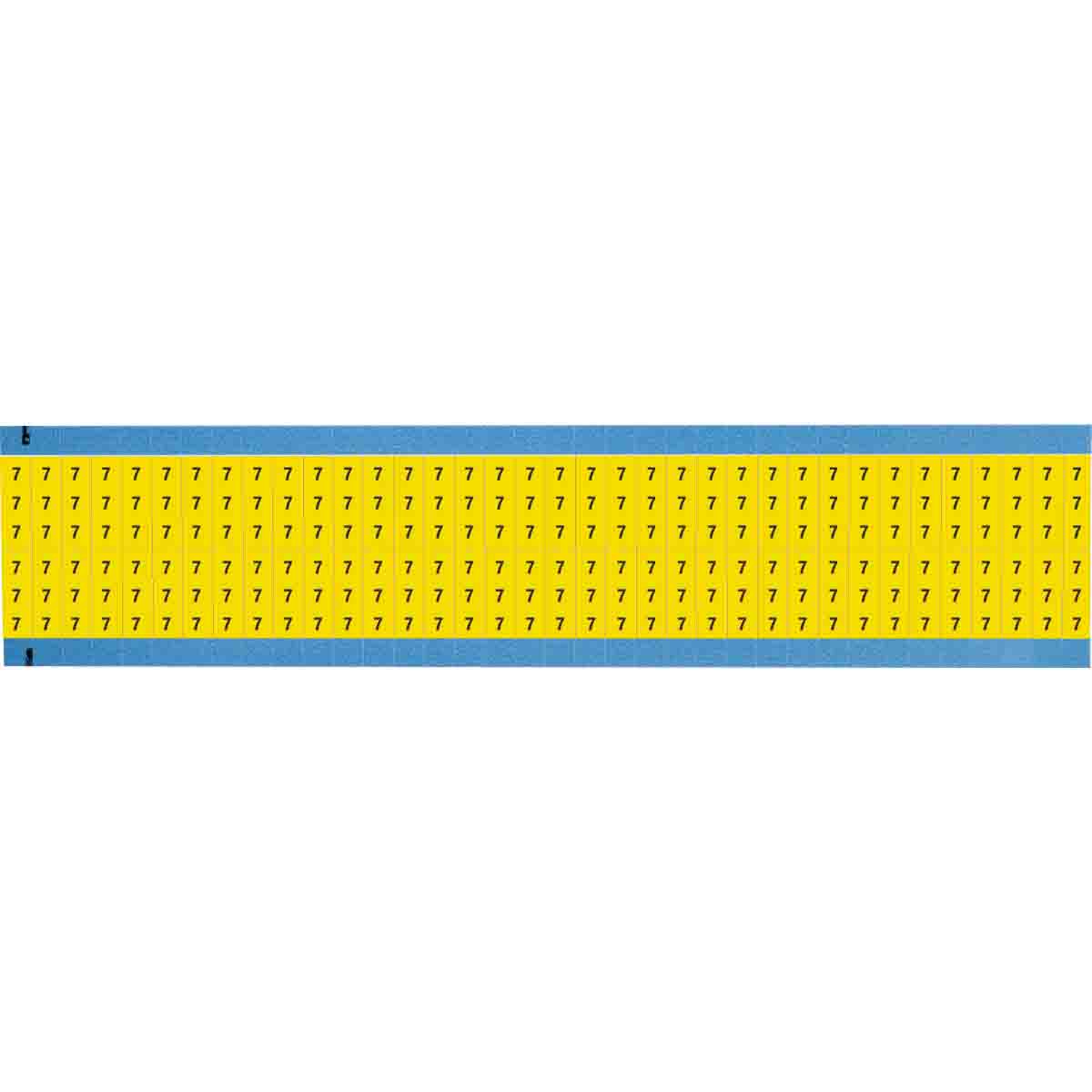 WM-7-YL-SC-PK Wire Marker .75H x 0.25in W, 7