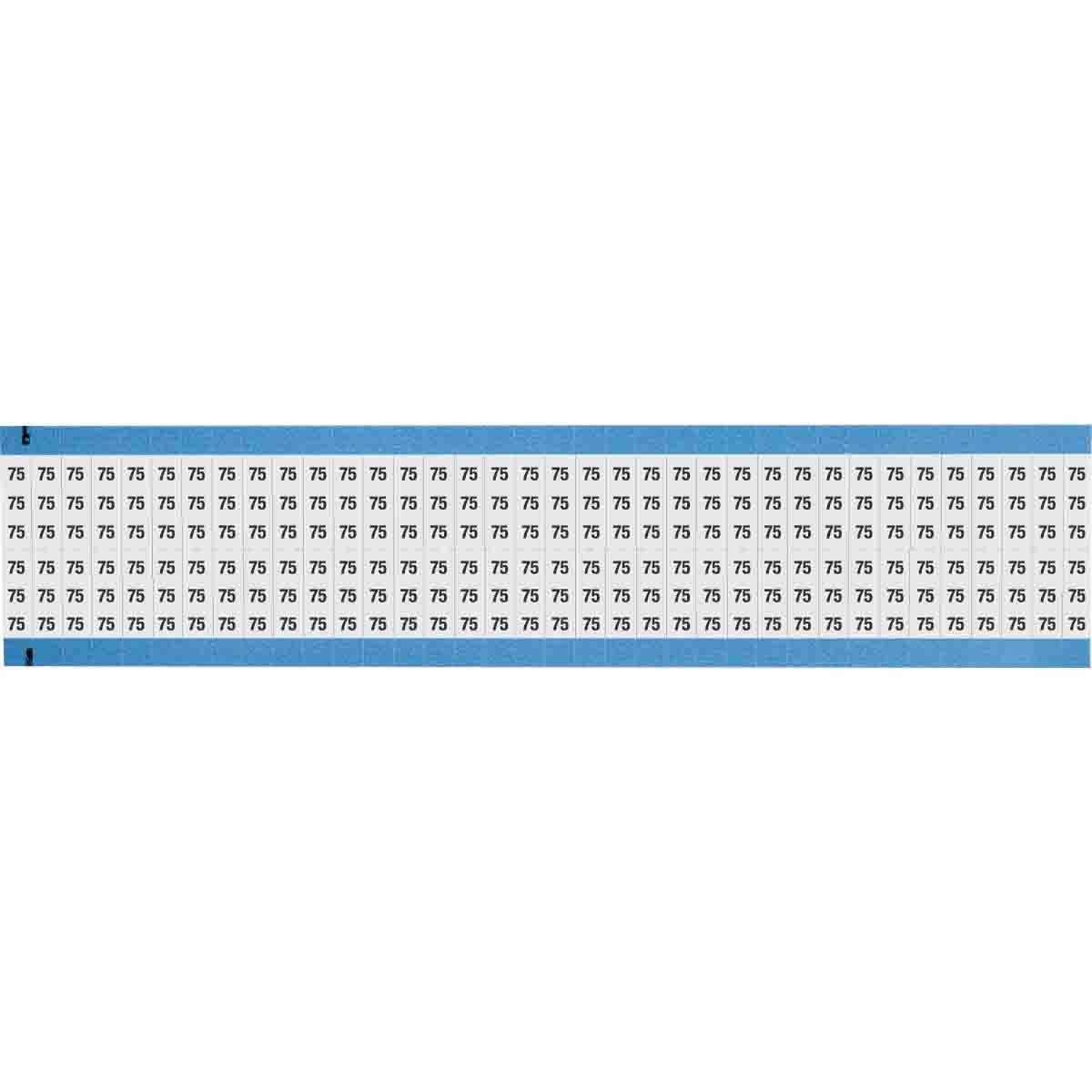 WM-75-SC-PK Wire Marker 0.75in H x 0.25in W, 75