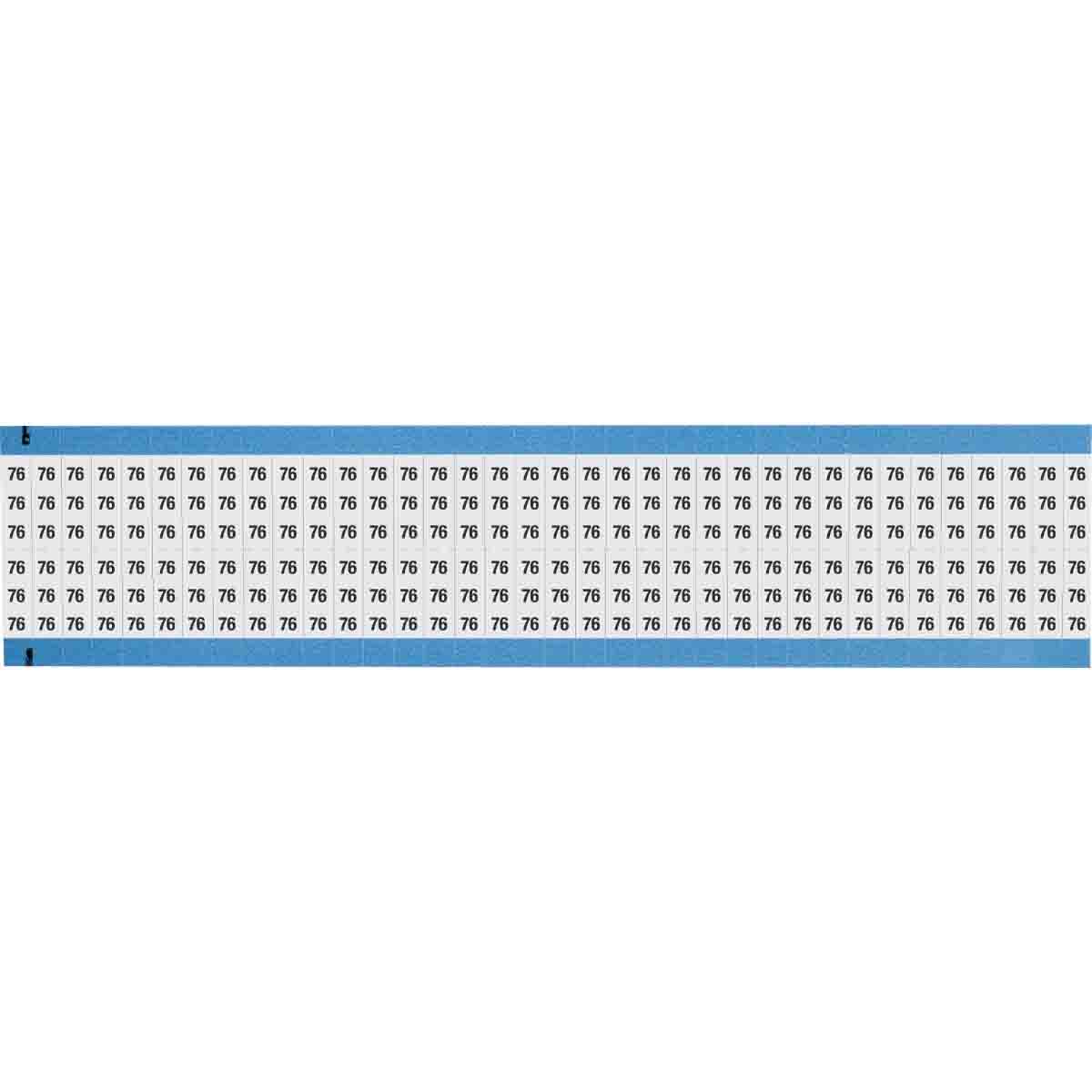WM-76-SC-PK Wire Marker 0.75in H x 0.25in W, 76