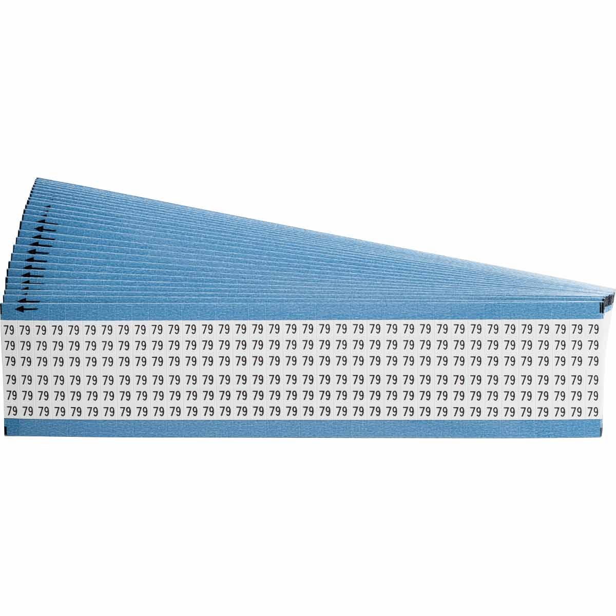 WM-79-PK Wire Marker 1.5in H x 0.25in W, 79