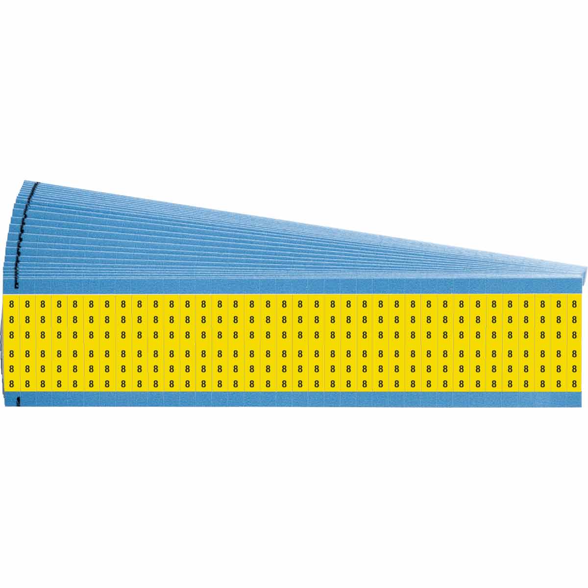 WM-8-YL-PK Wire Marker 1.5in H x 0.25in W, 8