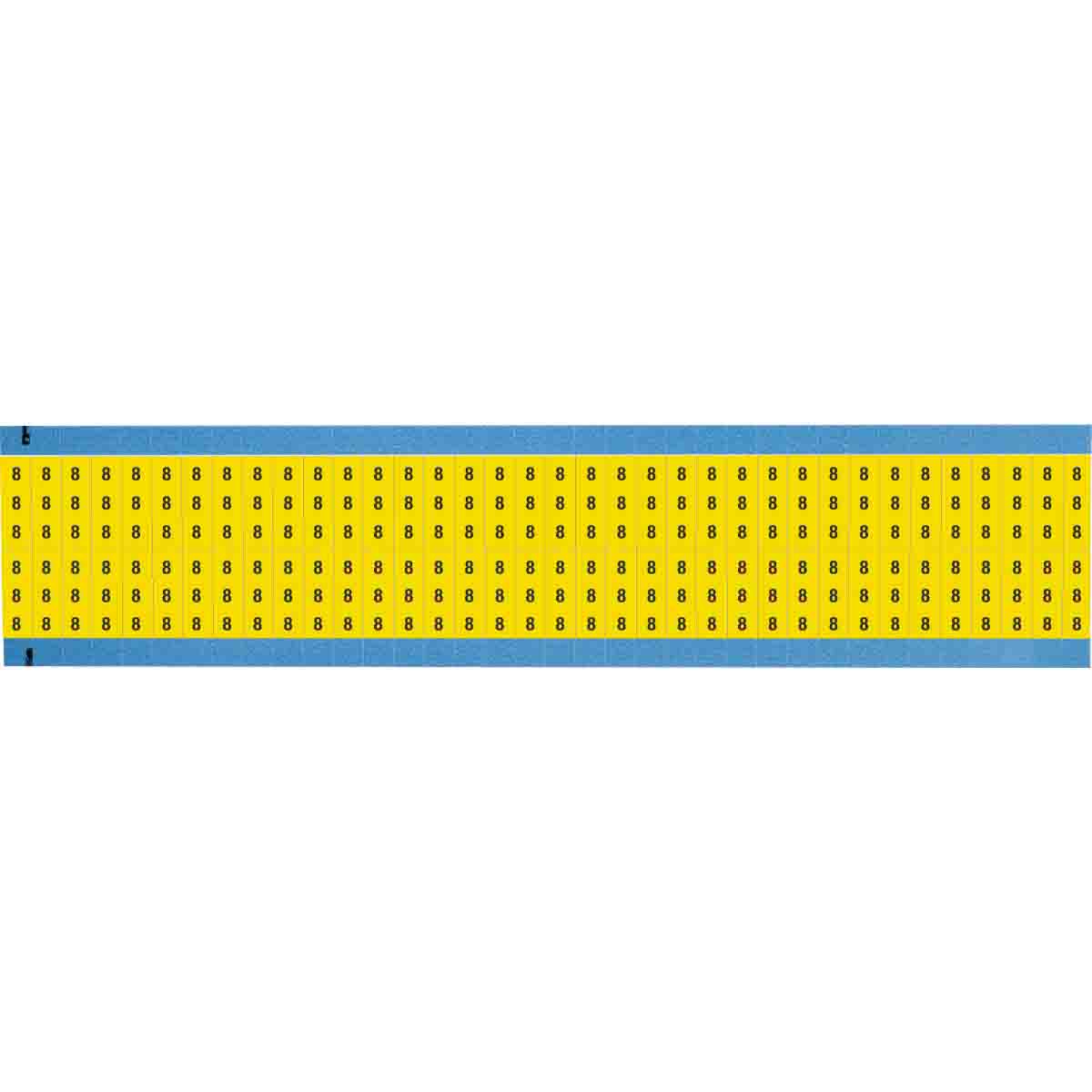 WM-8-YL-SC-PK Wire Marker .75H x 0.25in W, 8