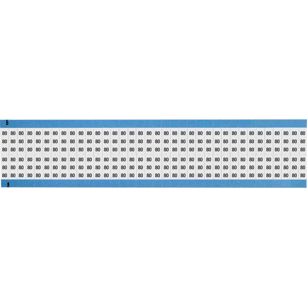 WM-80-SC-PK Wire Marker 0.75in H x 0.25in W, 80