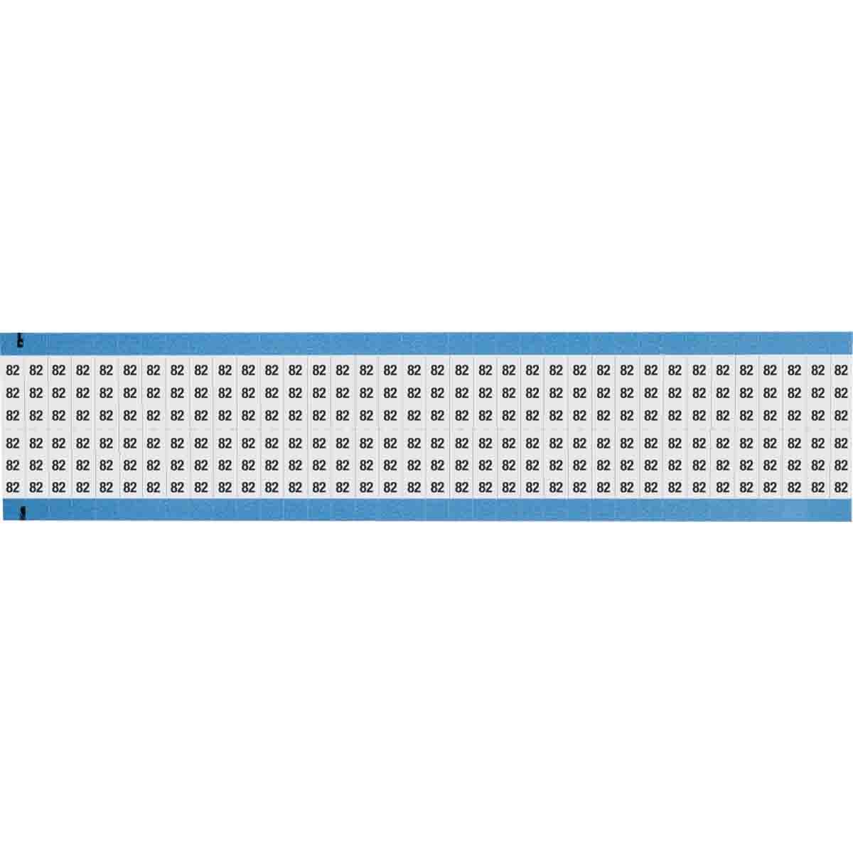 WM-82-SC-PK Wire Marker 0.75in H x 0.25in W, 82
