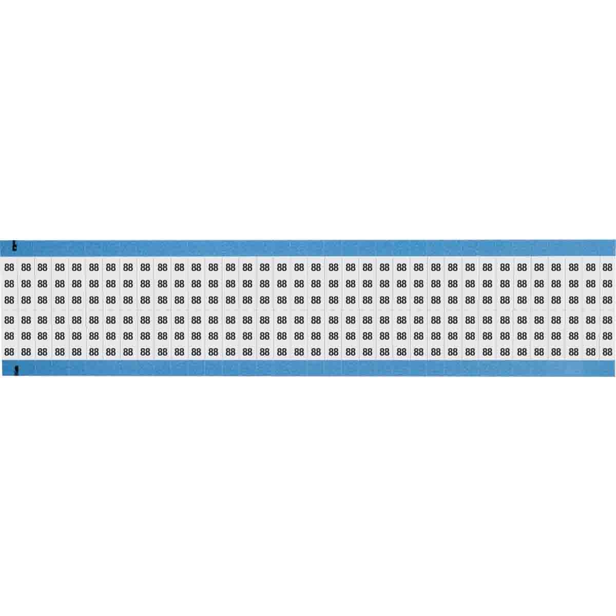 WM-88-SC-PK Wire Marker 0.75in H x 0.25in W, 88