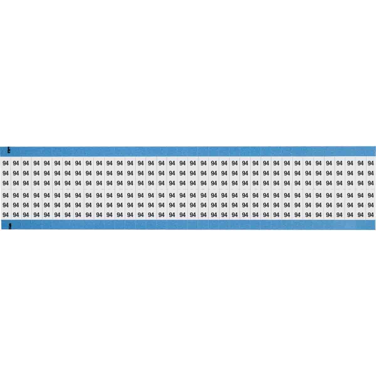 WM-94-SC-PK Wire Marker 0.75in H x 0.25in W, 94