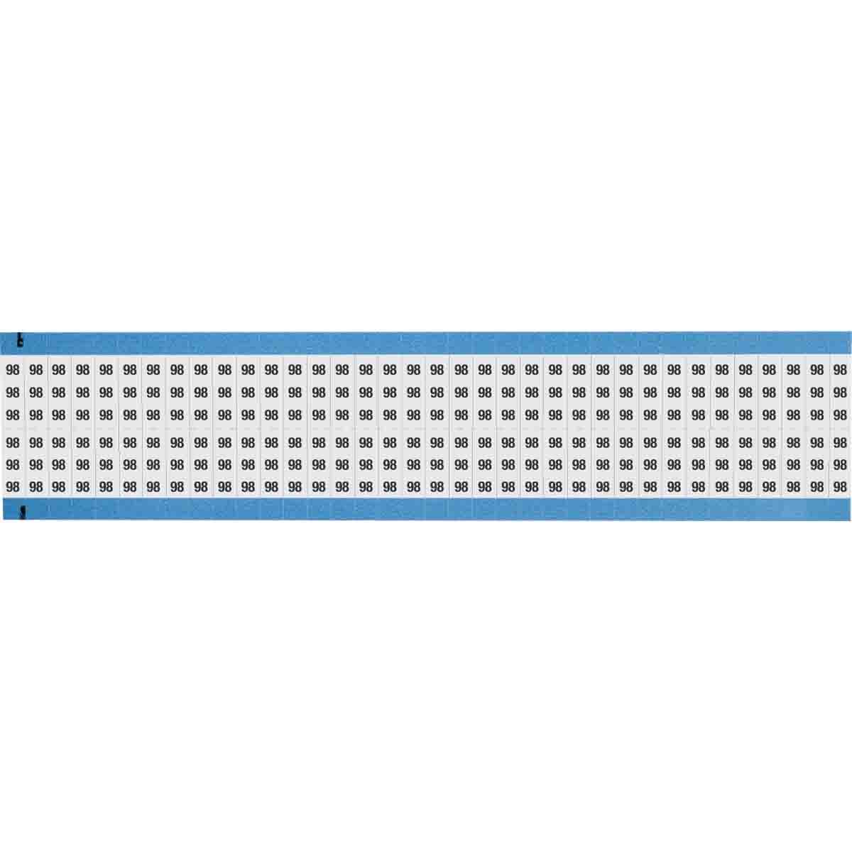 WM-98-SC-PK Wire Marker 0.75in H x 0.25in W, 98