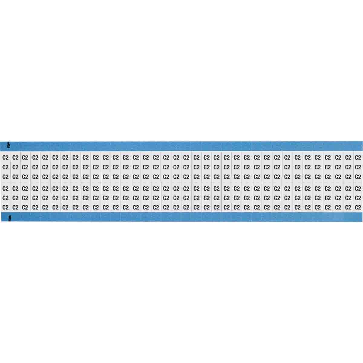 WM-C2-SC-PK Wire Marker 0.75in H x 0.25in W, C2