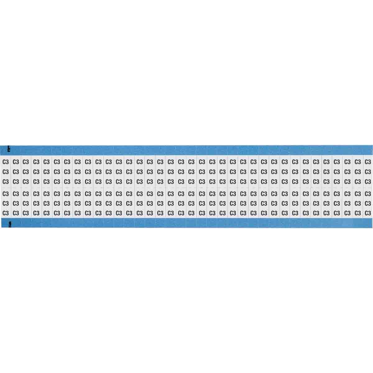 WM-C3-SC-PK Wire Marker 0.75in H x 0.25in W, C3