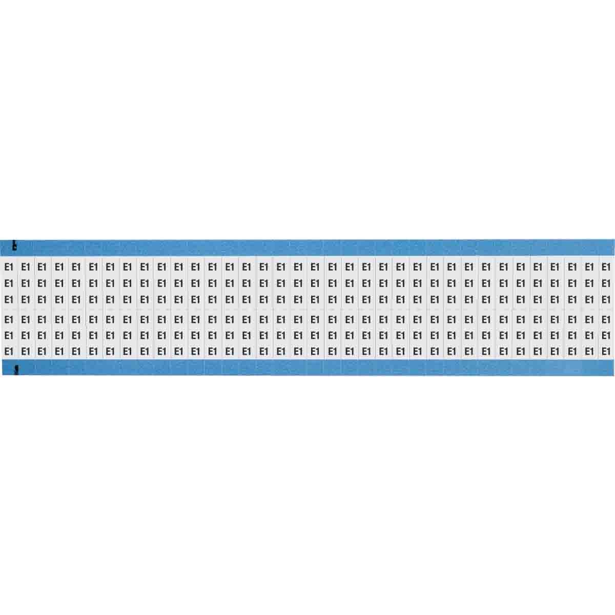 WM-E1-SC-PK Wire Marker 0.75in H x 0.25in W, E1