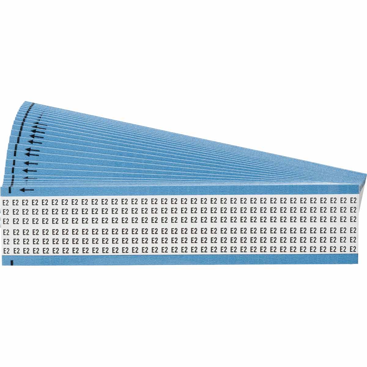 WM-E2-PK Wire Marker 1.5in H x 0.25in W, E2