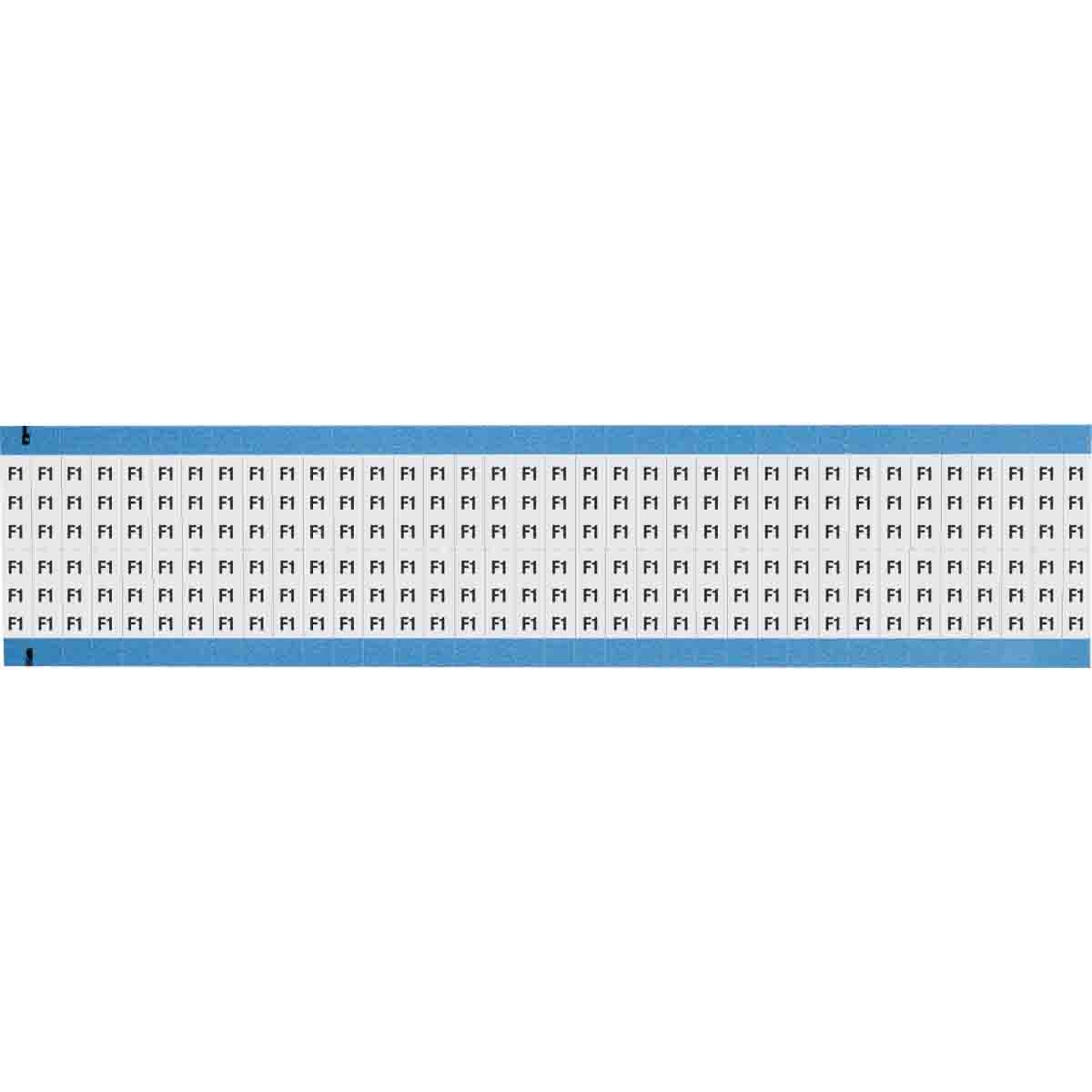 WM-F1-SC-PK Wire Marker 0.75in H x 0.25in W, F1