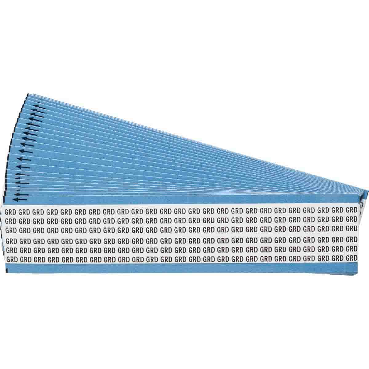 WM-GRD-PK Wire Marker 1.5in H x 0.36in W, GRD
