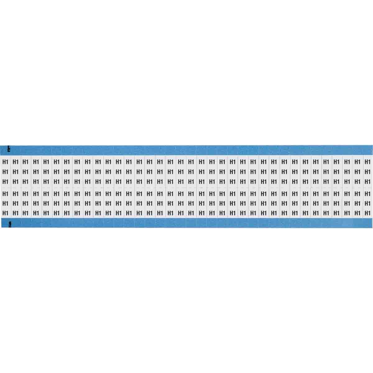 WM-H1-SC-PK Wire Marker 0.75in H x 0.25in W, H1