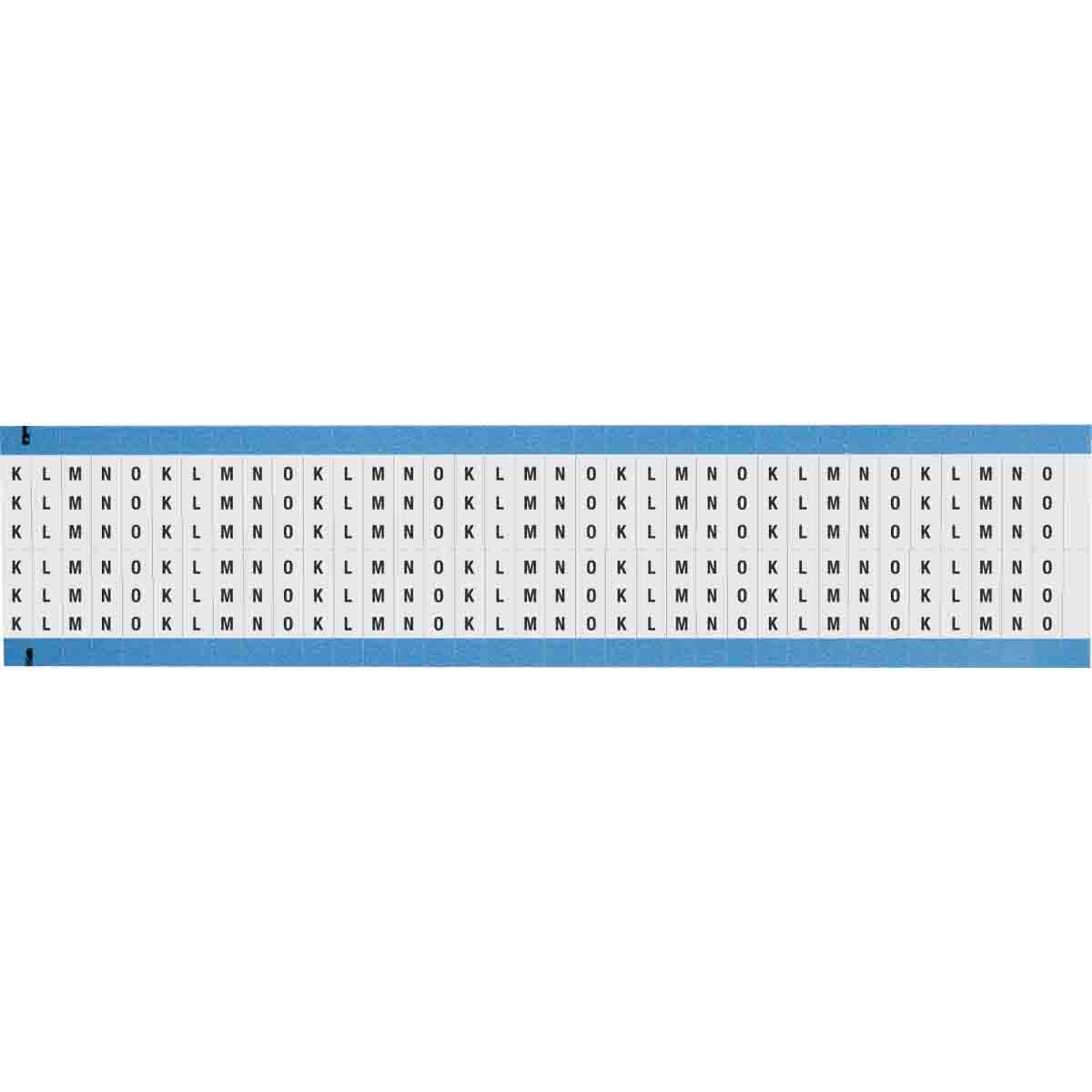 WM-K-O-SC-PK Wire Marker 0.75in H x 0.25in W, K to O