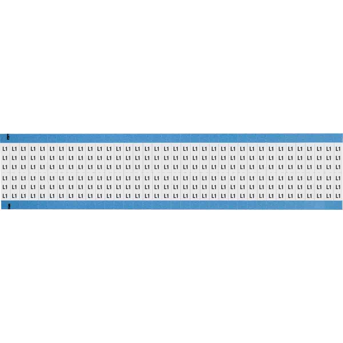 WM-L1-SC-PK Wire Marker 0.75in H x 0.25in W, L1