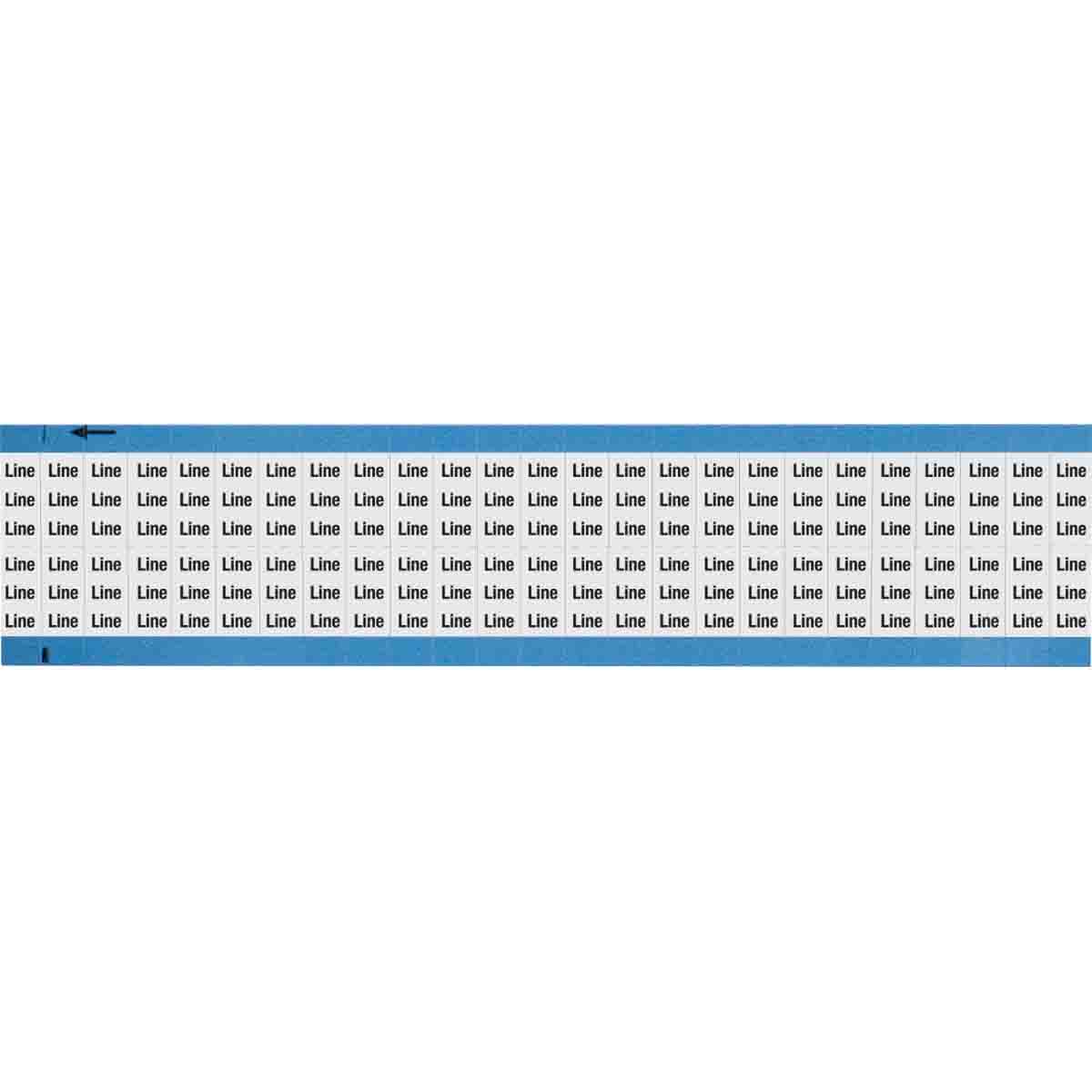 WM-LIN-SC-PK Wire Marker 0.75in H x 0.36in W, LINE