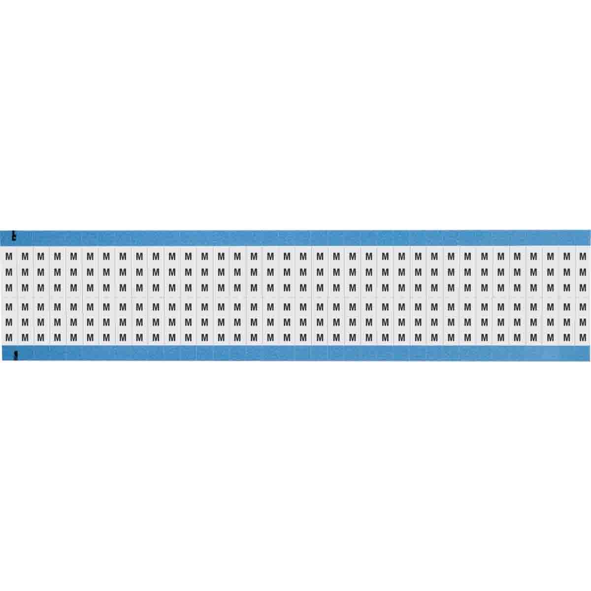 WM-M-SC-PK Wire Marker 0.75in H x 0.25in W, M