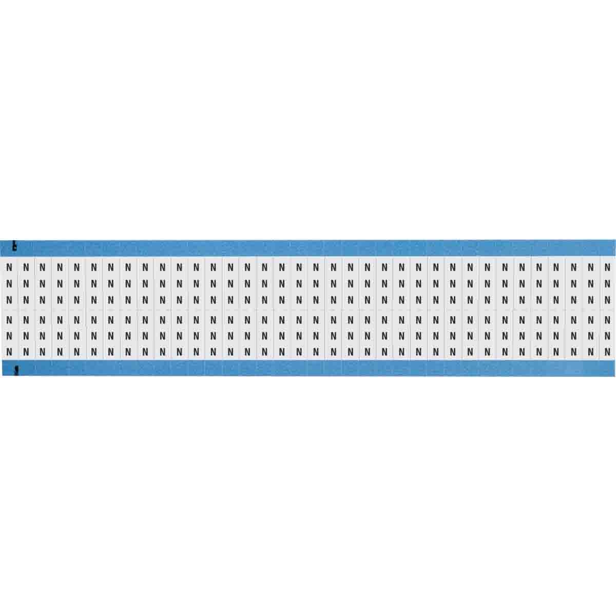WM-N-SC-PK Wire Marker 0.75in H x 0.25in W, N