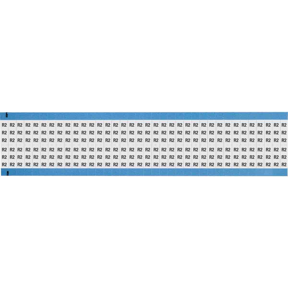 WM-R2-SC-PK Wire Marker 0.75in H x 0.25in W, R2