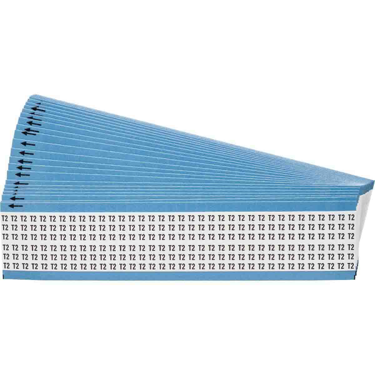 WM-T2-PK Wire Marker 1.5in H x 0.25in W, T2