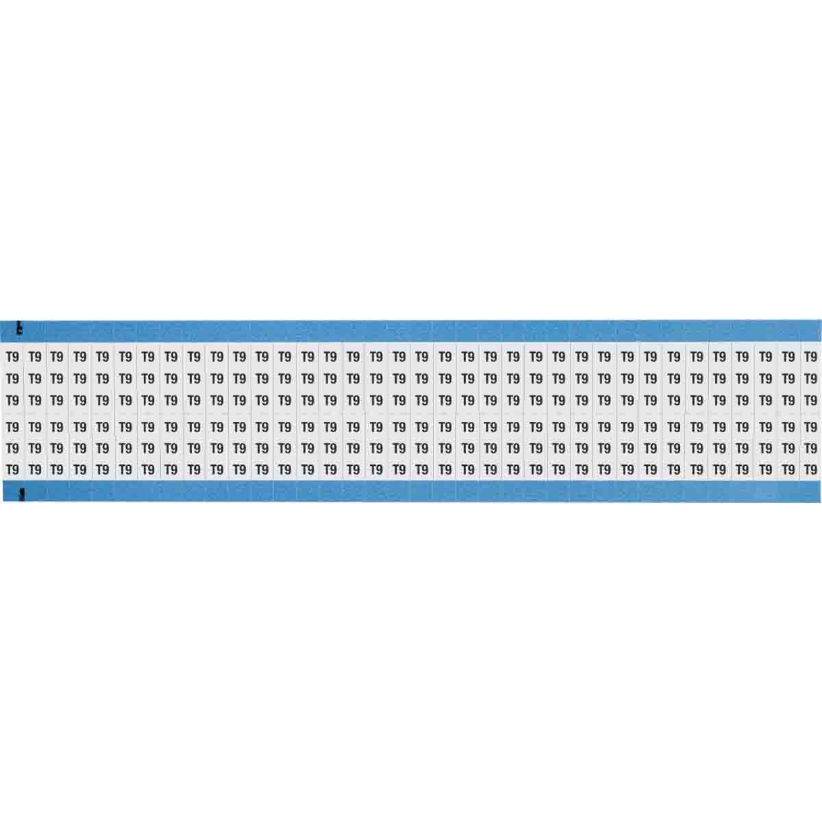 WM-T9-SC-PK Wire Marker 0.75in H x 0.25in W, T9