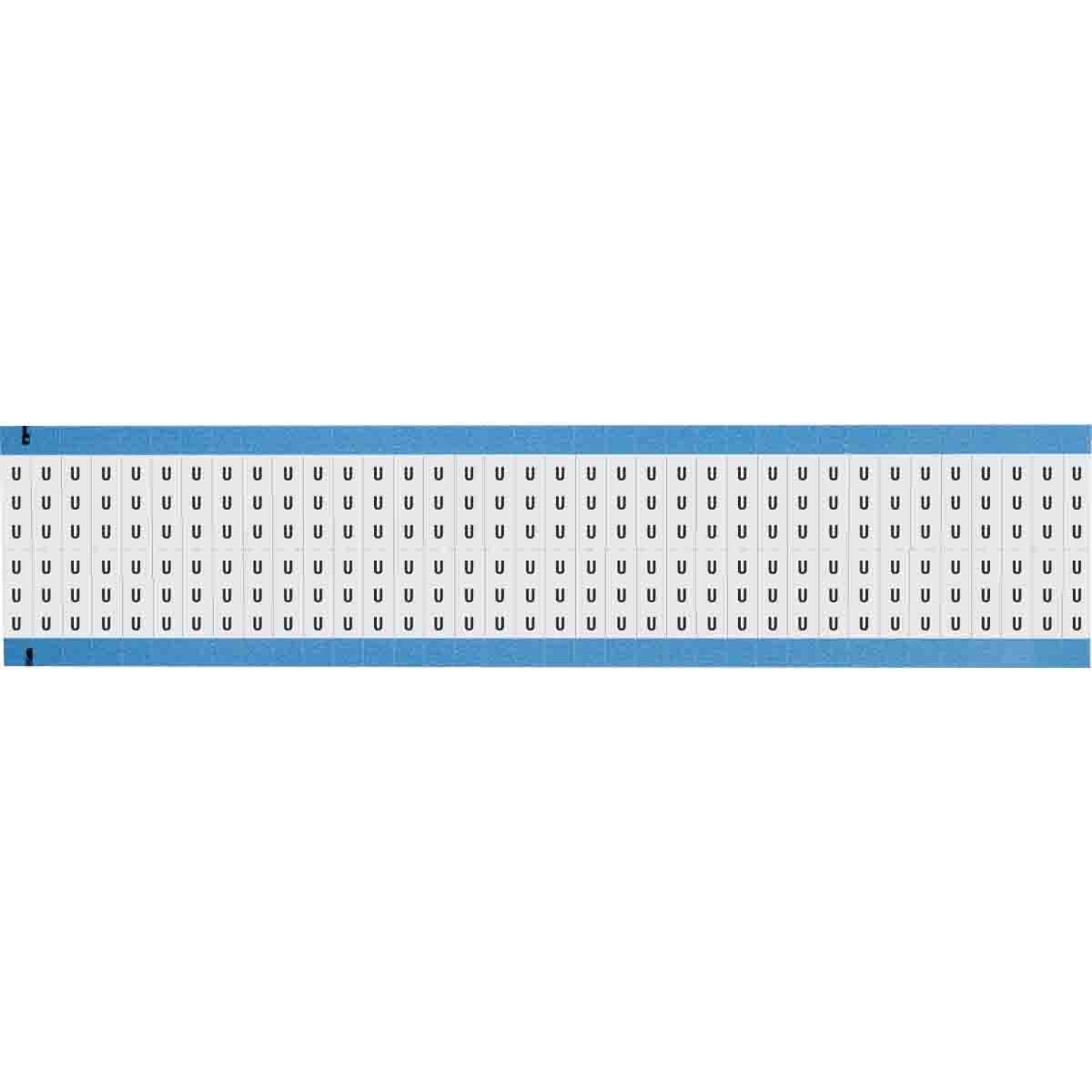 WM-U-Z-SC-PK Wire Marker 0.75in H x 0.25in W, U to Z