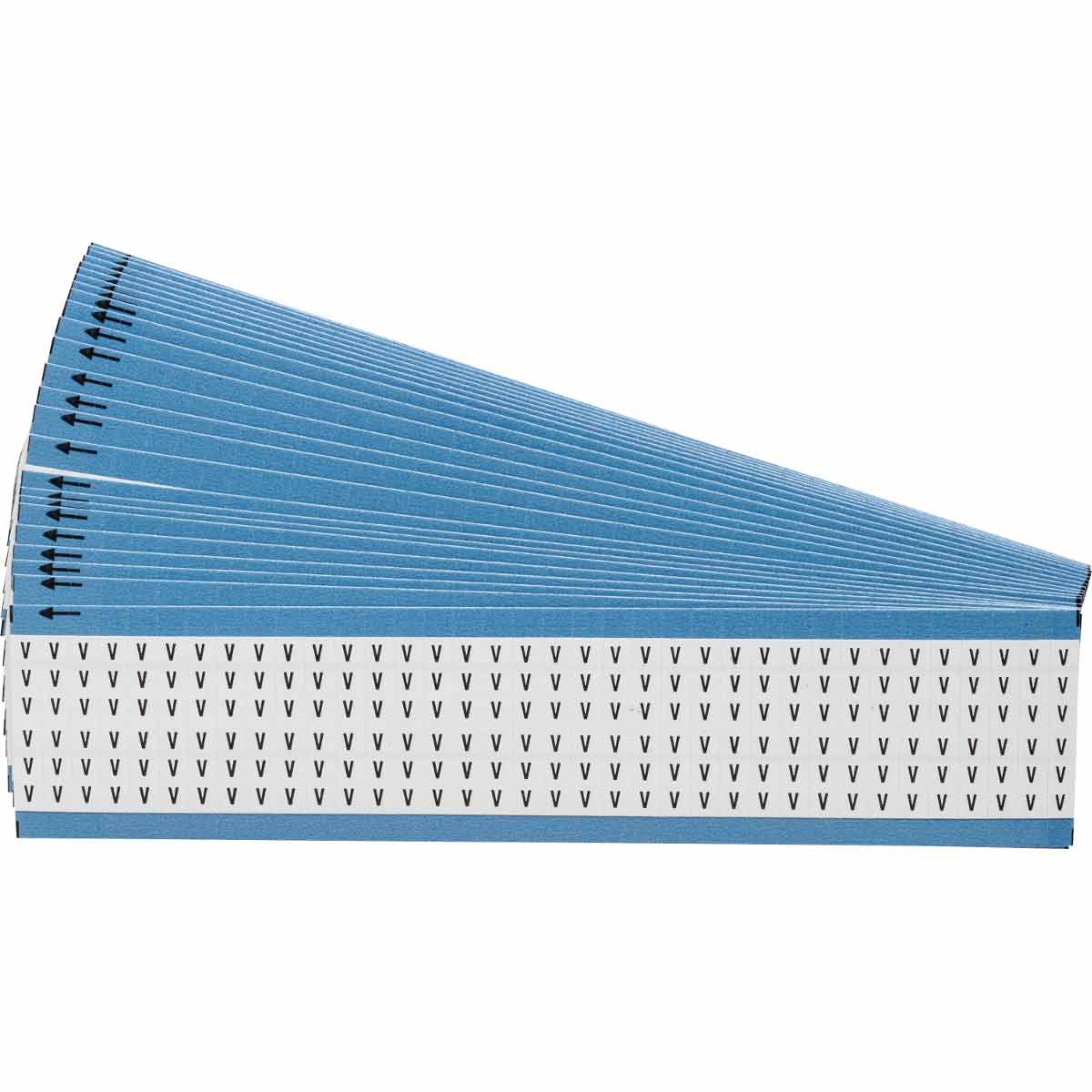 WM-V-PK Wire Marker 1.5in H x 0.25in W, V