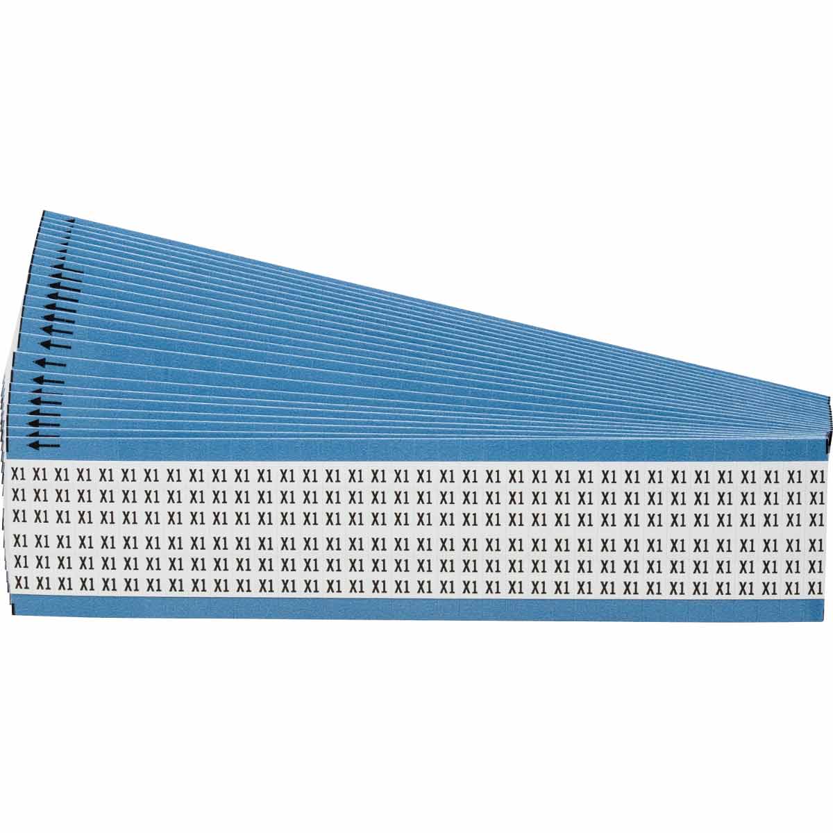 WM-X1-PK Wire Marker 1.5in H x 0.25in W, X1