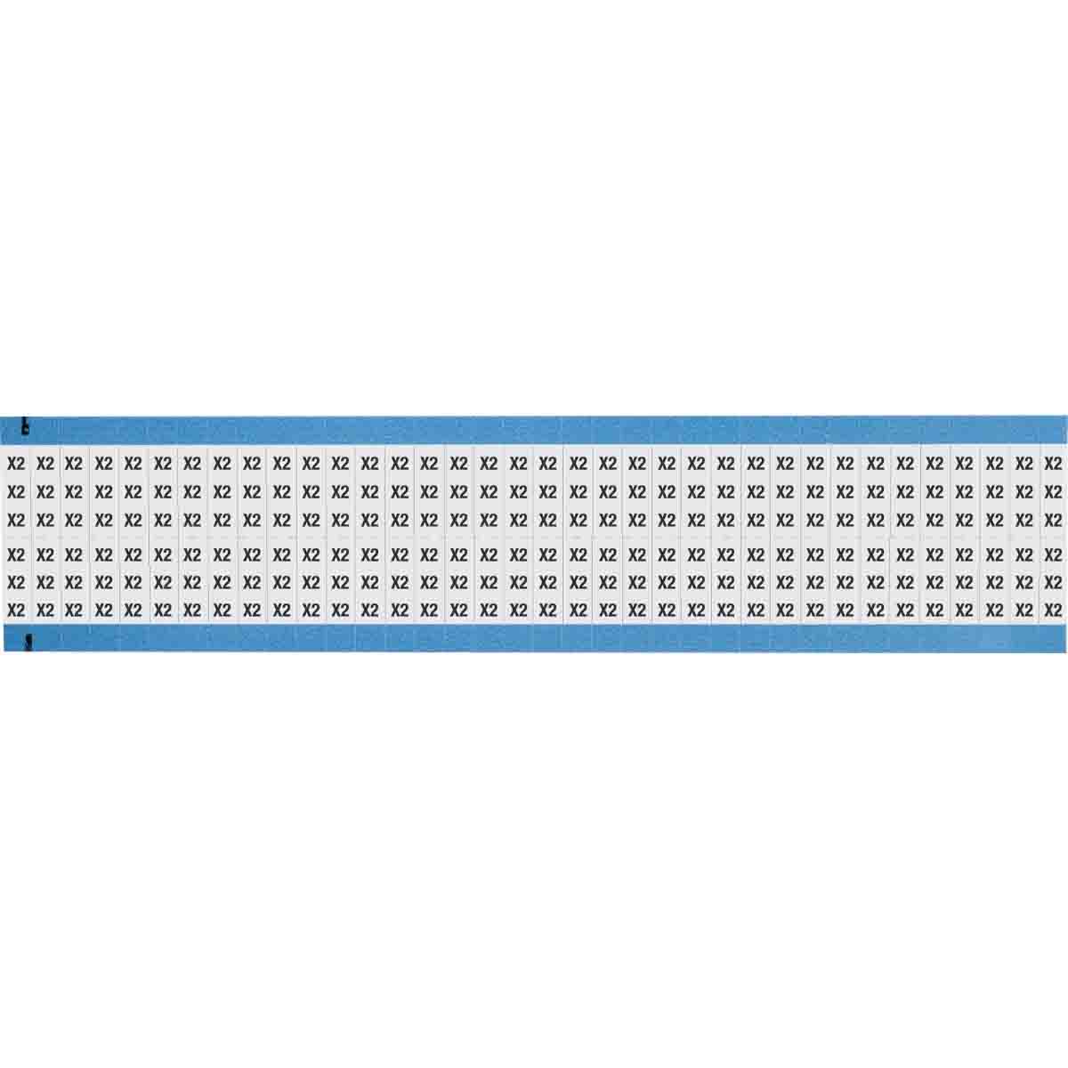 WM-X2-SC-PK Wire Marker 0.75in H x 0.25in W, X2