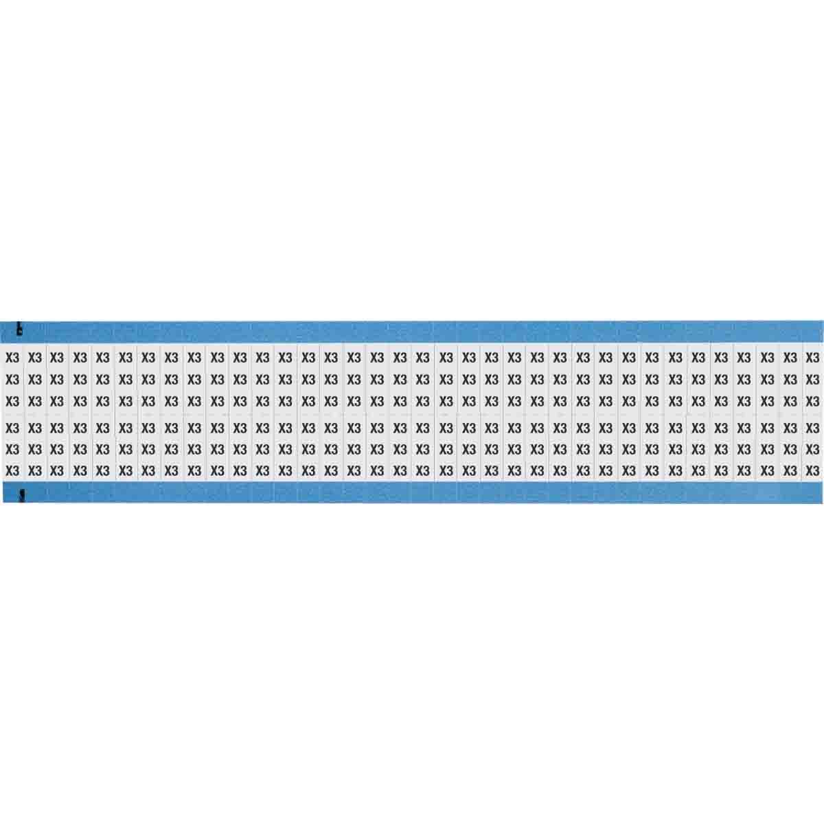 WM-X3-SC-PK Wire Marker 0.75in H x 0.25in W, X3