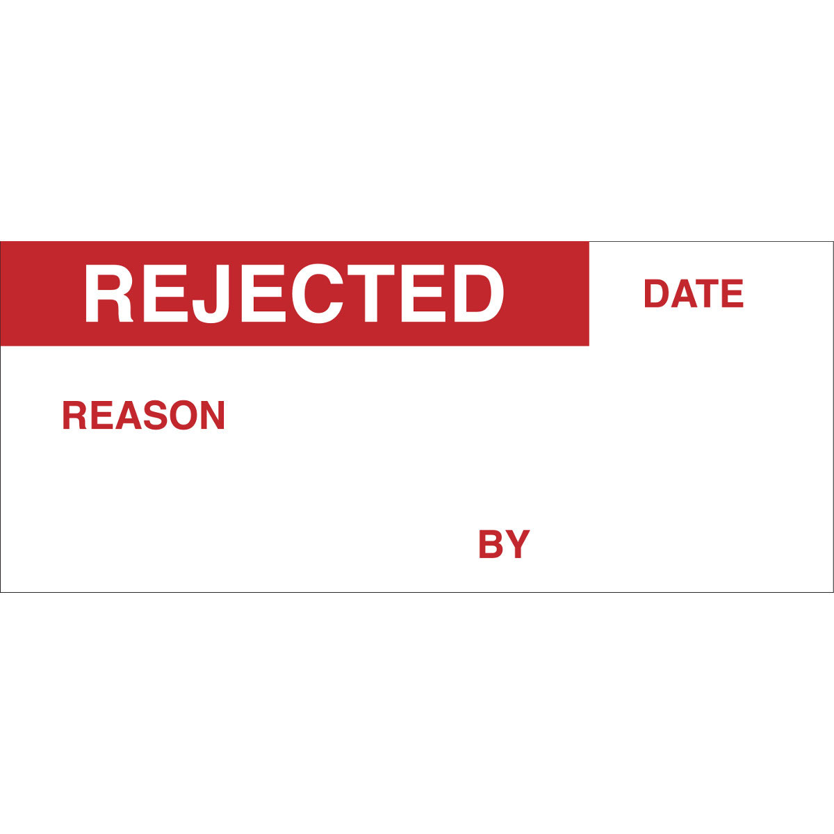 WOS-1 W/O CALIBRATION LBLS- REJECTED RECHAZADO