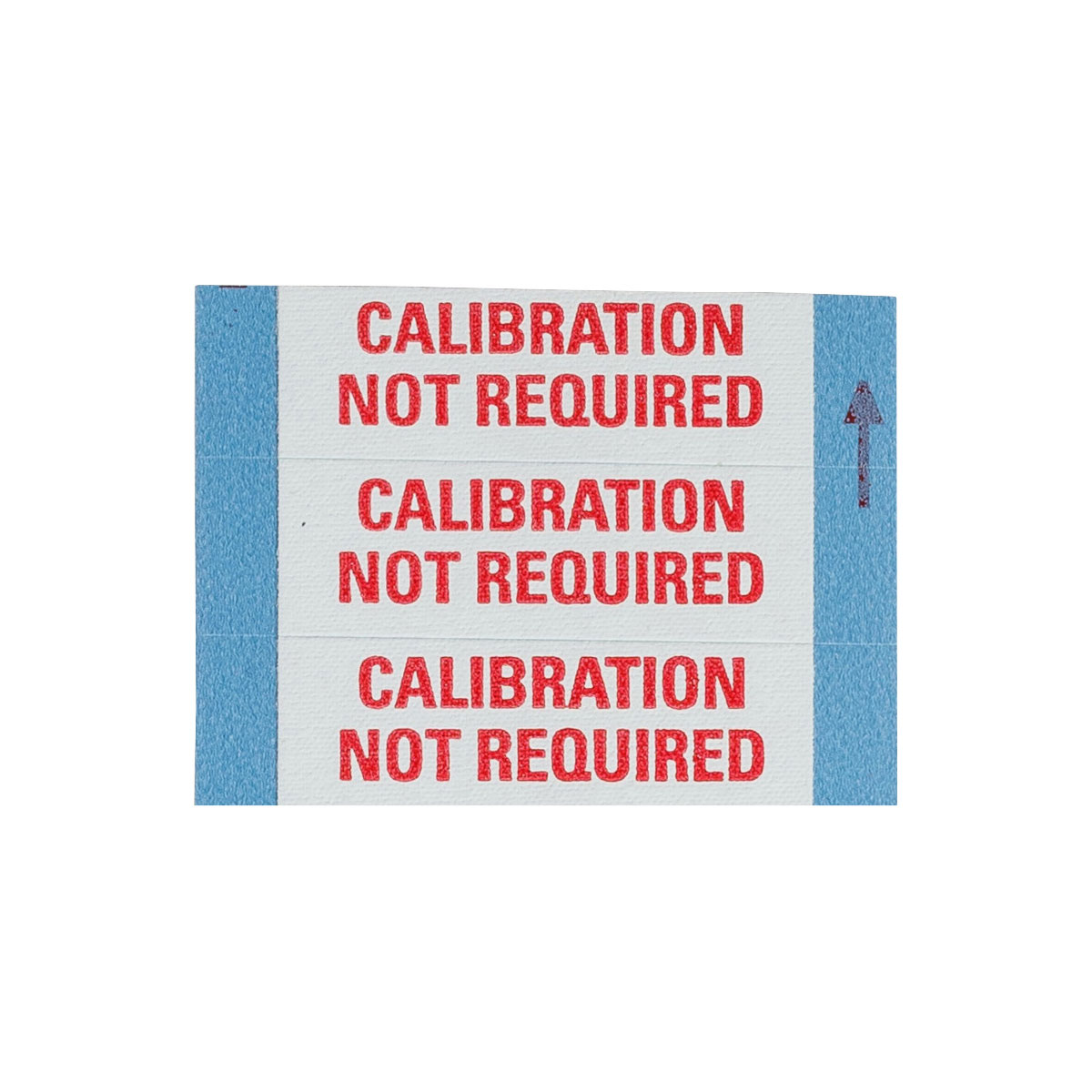 WOAF-53-PK Calibration Lbls Polyester Rd/Slv 25Pk
