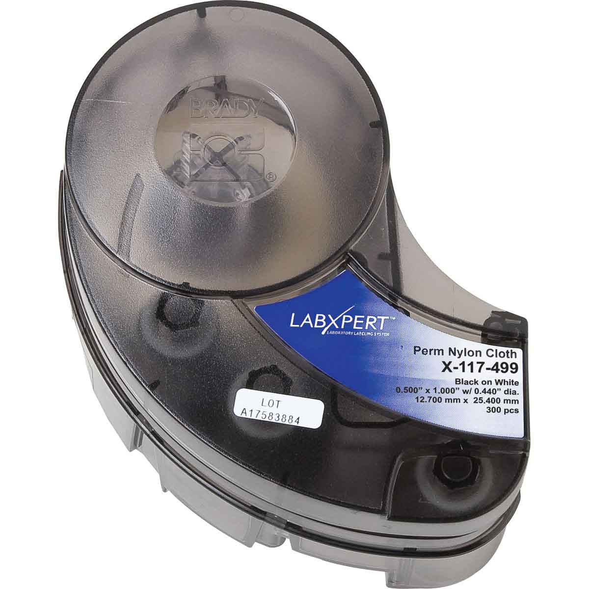 Labxpert Label LABXPERT Nylon Cloth Labels - Brady Part: X-117-499 | Brady | BradyID.com