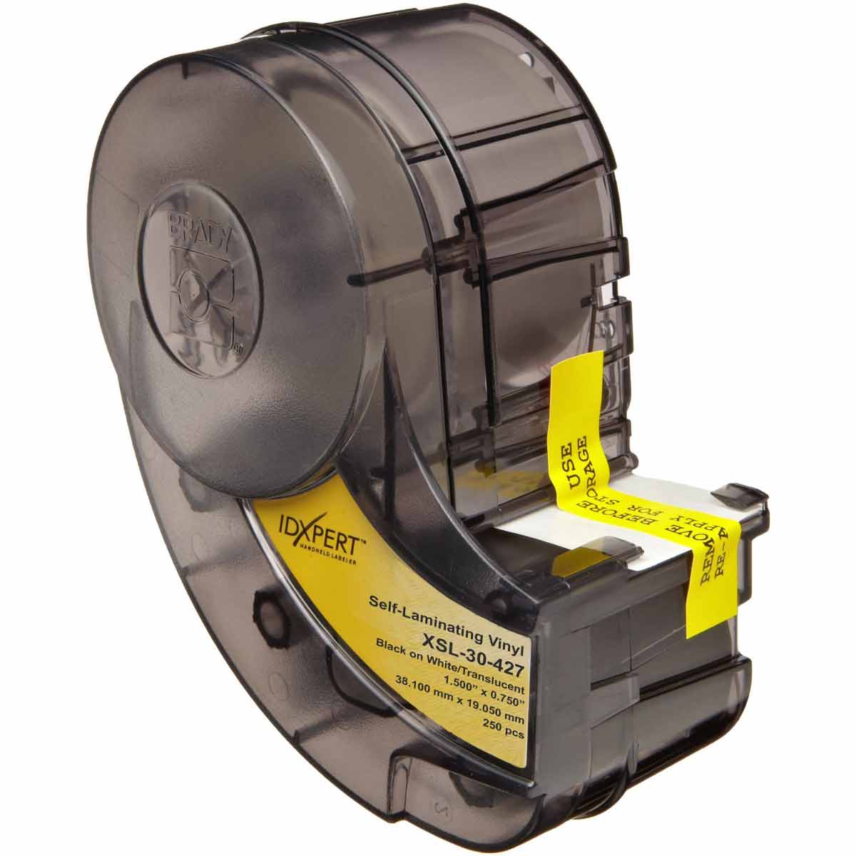 LeLeページ Self-Laminating Vinyl Wrap Around Labels with Ribbon for IDXPERT