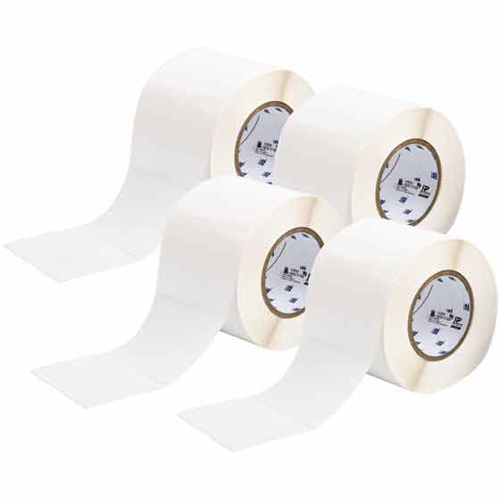 XTHT-76-8425-1 Label Polypropylene 3 in x 4in WT PK 4RL