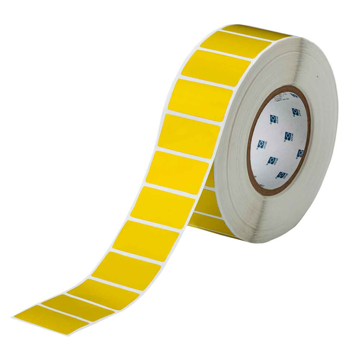 THT-17-8591-3-YL Label Polyester 1in x 2in YL 3000/RL