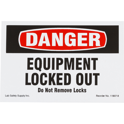11907-8LS B-811 4X6 EQUIPMENT LOCKED OUT