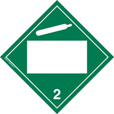 Non-Toxic Gas 2 Placard - Brady Part: 09080 | Brady | BradyCanada.ca