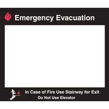 Emergency Evacuation Map Holder | Brady | BradyID.com