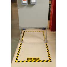 Brady Part: 104317 | Striped ToughStripe® Floor Tape | BradyID.com