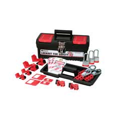 Personal Breaker Lockout Toolbox Kit with 3 Padlocks - Brady Part