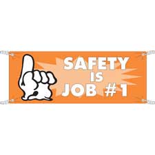 Safety Is Job #1 Sign - Brady Part: 106292 