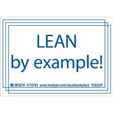 LEAD BY EXAMPLE! Labels