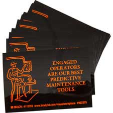 ENGAGED OPERATORS ARE OUR BEST PREDICTIVE MAINTENANCE TOOLS. Labels