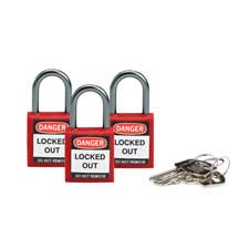 Brady Part: 118953 | Compact Nylon Lockout Padlocks | BradyID.com