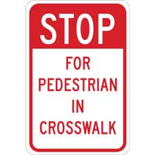 人気の新作 124421 Part: Brady | Sign Crosswalk In Pedestrians For STOP アンティーク雑貨