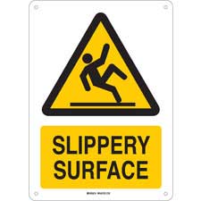 Slippery Surface Sign - Brady Part: 143632 | Brady | BradyID.com