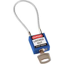 コバラ77 Compact Cable Padlocks - Brady Part: 146122 | Brady | BradyID.com